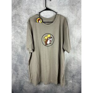 Buc-ee's T-Shirt Gray Gas Station Logo Greetings From Alabama Graphic Sz 3XL NWT